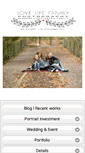 Mobile Screenshot of lovelifefamilyphotography.com
